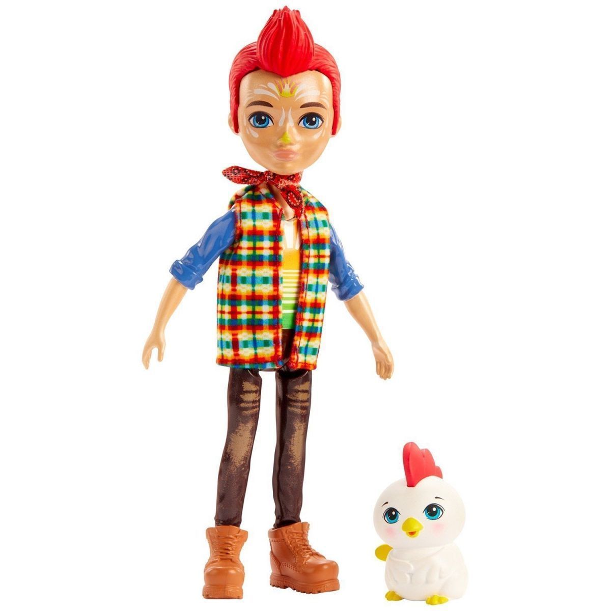 Кукла Enchantimals с питомцем Redward Rooster & Cluck