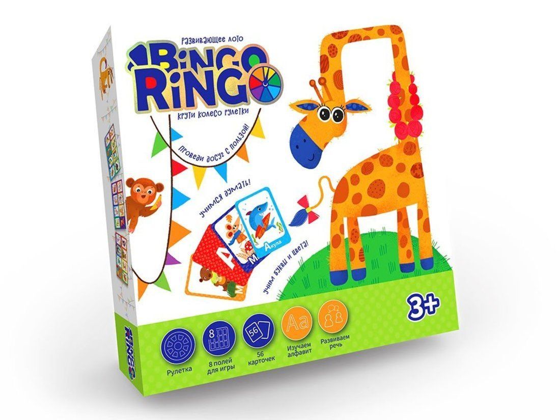 Лото развивающее Bingo Ringo