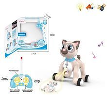 Кот р/у 6 каналов, свет, звук, проектор, USB з/у, аккум., эл.пит.2*AA не вх.в компл., кор.