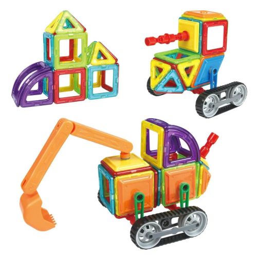 Магнитный конструктор ABtoys Магический магнит 78 деталей PT-00845 фото 4