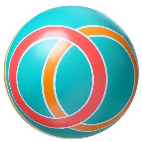Резиновый детский мяч 7,5 см Серия Классика ручное окрашивание в ассортименте Р3-75/Кл фото 12