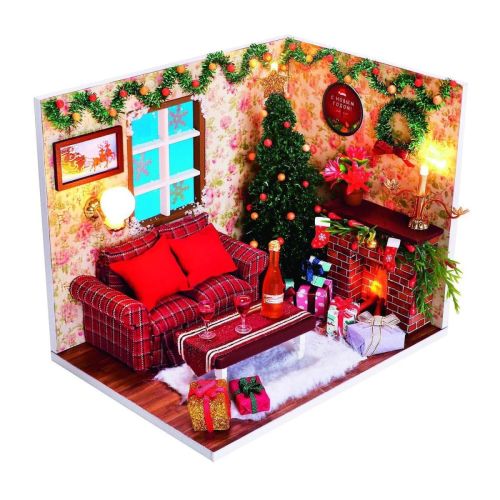 Сборная модель Hobby Day Румбокс Mini house Новогодня сказка фото 2