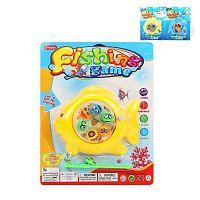 Ниабор Рыбалка заводная, 6 фигурок+удочка, в ассорт., блистер