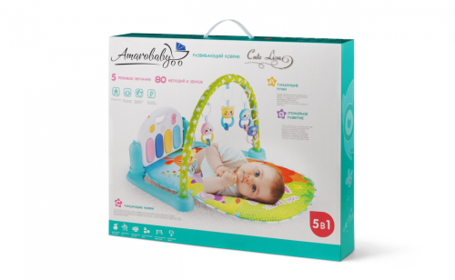 Развивающий коврик Amarobaby Cute Lion фото 8
