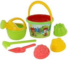 Песочный набор Три кота №4 (8 предметов), в ассорт.