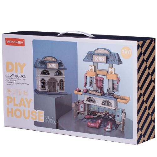 Игровой набор Junfa Дом-трансформер Мастерская фото 4