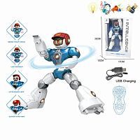 Робот, ИК управление, в комплекте: встроен.аккум., USB шнур, эл.пит. ААА*2шт.не вх.в комплект