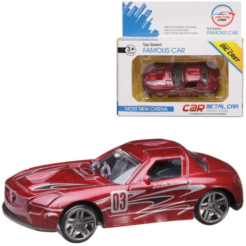 Машинка Junfa Спортивная металлическая 6 видов фото 9