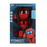 Робот р/у, свет, звук, аккум., USB шнур, эл.пит.АА*2шт.не вх.в комплект, коробка