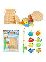 Настольная игра "Рыбалка", в компл. предм. 11шт. в ассорт., пакет