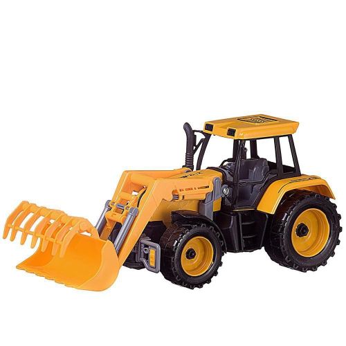 Машинка "Трактор", пластмассовая, инерционная, 28x11,5x12см фото 2