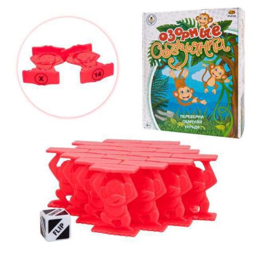 Настольная игра ABtoys Академия Игр "Озорные обезьянки" фото 4