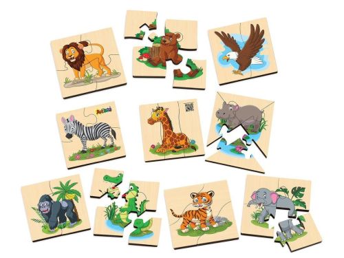 Пазл Дикие животные