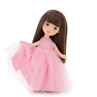 Кукла Sophie в розовом платье с розочками 32 см