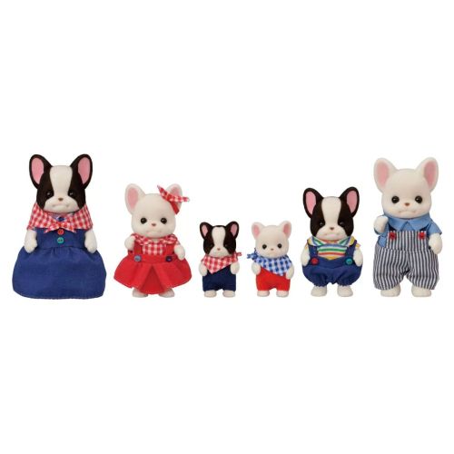 Набор фигурок Sylvanian Families Семья Французских бульдогов 2160 фото 2