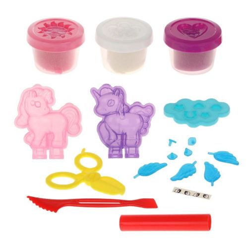 Набор для лепки "Волшебные пони", тесто 150г, аксессуары фото 2