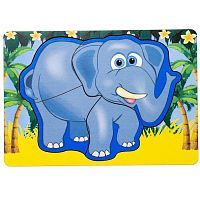 Рамка-вкладыш Сибирские игрушки Африканские животные (101210)