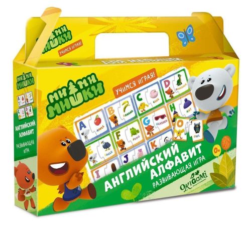 Настольная игра Origami МиМиМишки Английский алфавит