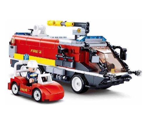 конструктор sluban серия пожарный пожарная машина 381 деталь фото 4 Конструктор Sluban серия Пожарный Пожарная машина 381 деталь фото 4