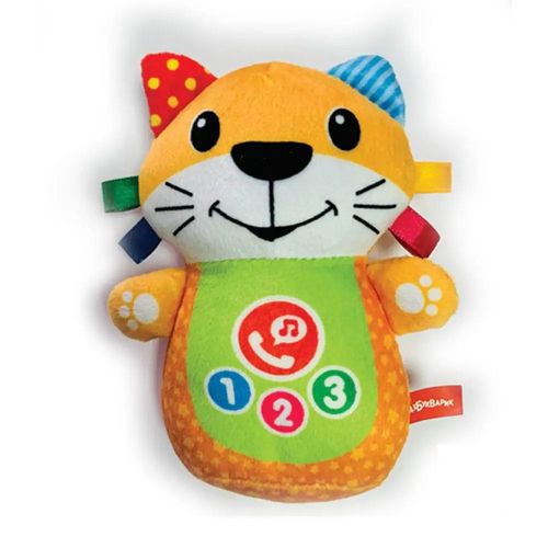 Музыкальная игрушка Азбукварик Телефончик малыша Котик фото 3