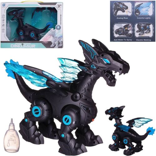 робот junfa дракон огнедышащий черный,пар,движение,свет,звук Робот Junfa Дракон Огнедышащий черный,пар,движение,свет,звук