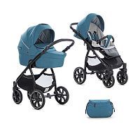 Коляска Noordi Fjordi Sport Melange 2 в 1 с багажной сумкой