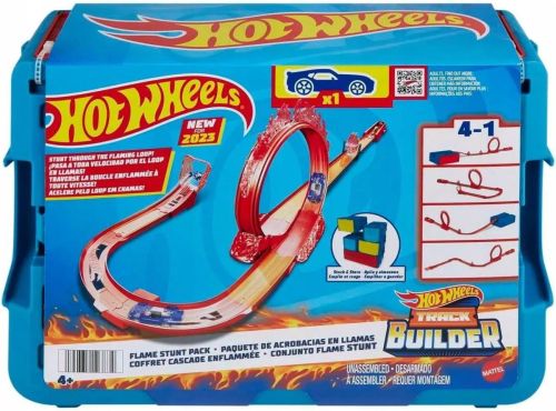 игровой набор matte hot wheels набор трюков пламя Игровой набор Matte Hot Wheels Набор трюков Пламя