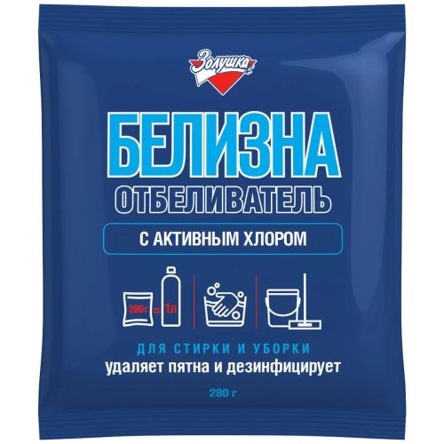 Золушка Отбеливатель Белизна с активным хлором 280г фото 3