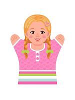 Кукольный театр Десятое королевствоКукла-перчатка Дочка Наташа