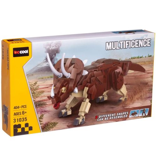 Конструктор Decool Трицератопс-трансформер 404 детали фото 5