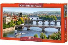 Пазл Castorland Vltava Bridges in Prague (C-400096), 4000 дет.