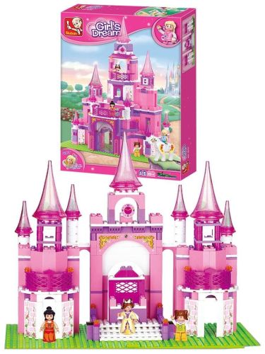 Конструктор Sluban: Розовая мечта Замок