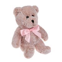 Мишка Зефирка роз. 19см