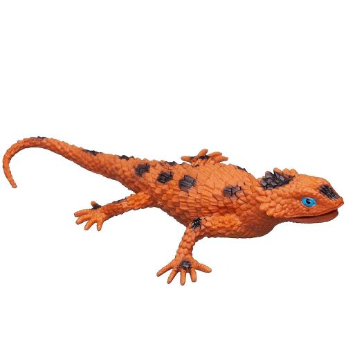 фигурка игровая junfa ящерица оранжевая с черными пятнами фото 3 Фигурка игровая Junfa Ящерица оранжевая с черными пятнами фото 3