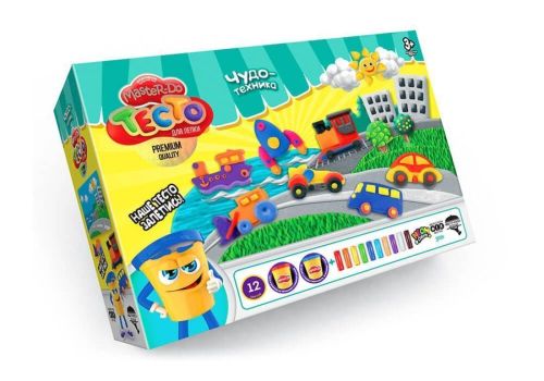 Масса для лепки Danko Toys Master Do Чудо-техника 12 цветов (TMD-07-02)