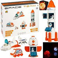 Игровой набор SPACE TEAM II Космический 4в1, свет и звук