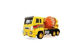 Машинка 1:18 "Бетономешалка", пластмассовая инерционная, со звуковыми и световыми эффектами. Индивидуальная паковка 10х27х17,5 см