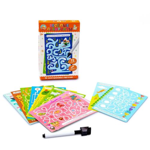 игра развивающая десятое королевство пиши-стирай веселые лабиринты фото 2 Игра развивающая Десятое королевство Пиши-Стирай Веселые лабиринты фото 2