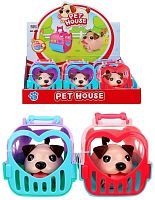 Собачка э/ф в домике, в ассорт., эл.пит. АААх1 не вх. в компл., дисплей