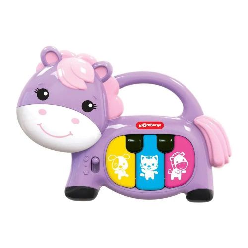 Музыкальная игрушка Азбукварик Пианино Мои друзья Лошадка фото 4