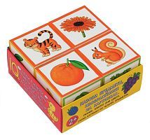 Умные кубики Что какого цвета? 4 шт