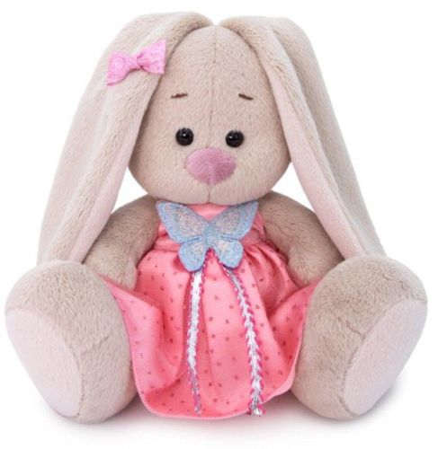Зайка Ми в сарафане с бабочкой (малыш) 15 см