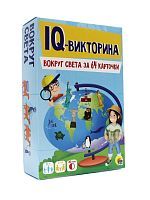 Настольная игра Проф-Пресс IQ-викторина Вокруг света за 64 карточки