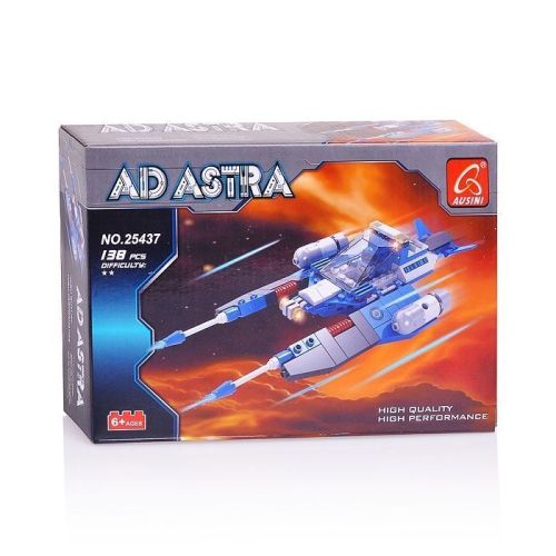 Констуктор AUSINI серия Космос, Истребитель, 138 деталей