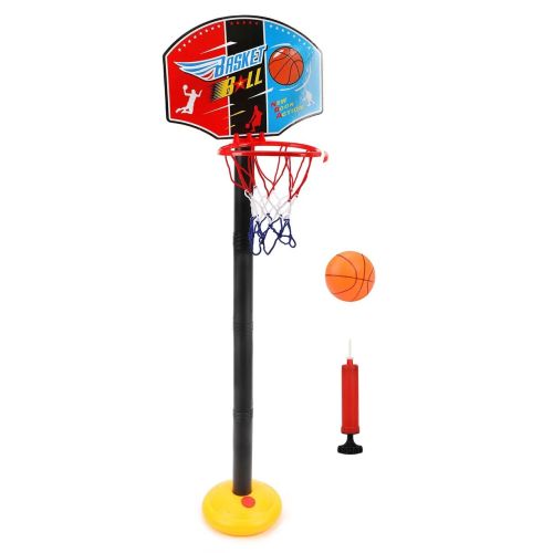 Набор напольный баскетбол, стойка высота 118 см, щит 34,5*25 см, мяч, насос, коробка фото 3