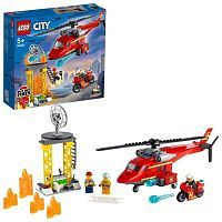 Констр-р LEGO City Спасательный пожарный вертолёт
