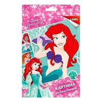 Пластилин LORI Картина из пластилина Disney Русалочка (Пкд-019)