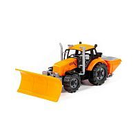 ПОЛЕСЬЕ Трактор Прогресс снегоуборочный оранжевый