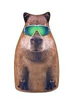 Игрушка-антистресс Капибара в очках 30 см