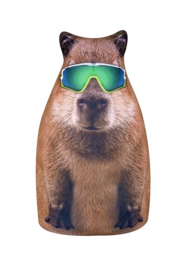 Игрушка-антистресс Капибара в очках 30 см